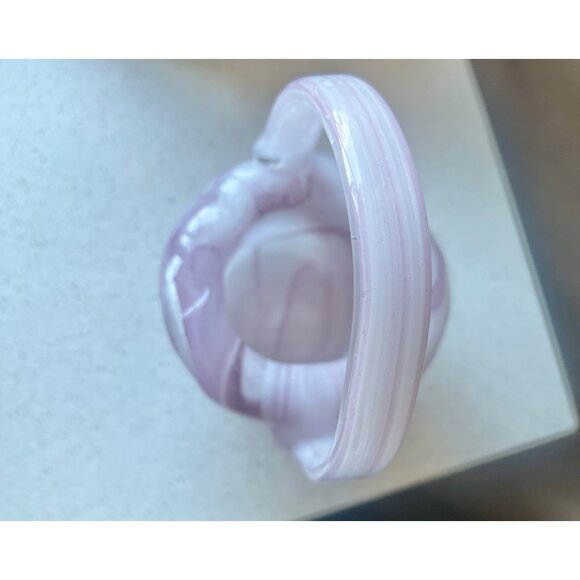 Peter Kaspar Glaskünstler 24% Lead Crystal Art Glass Vase Hand Blown Germany - Picture 6 of 12